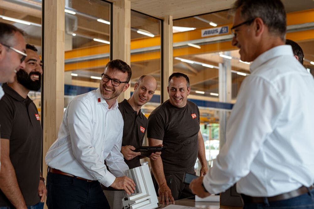 Bild während einer Besprechung