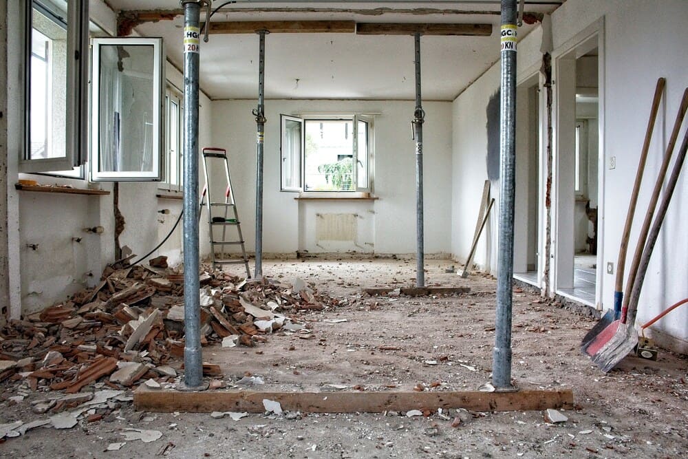 Bild einer Baustelle