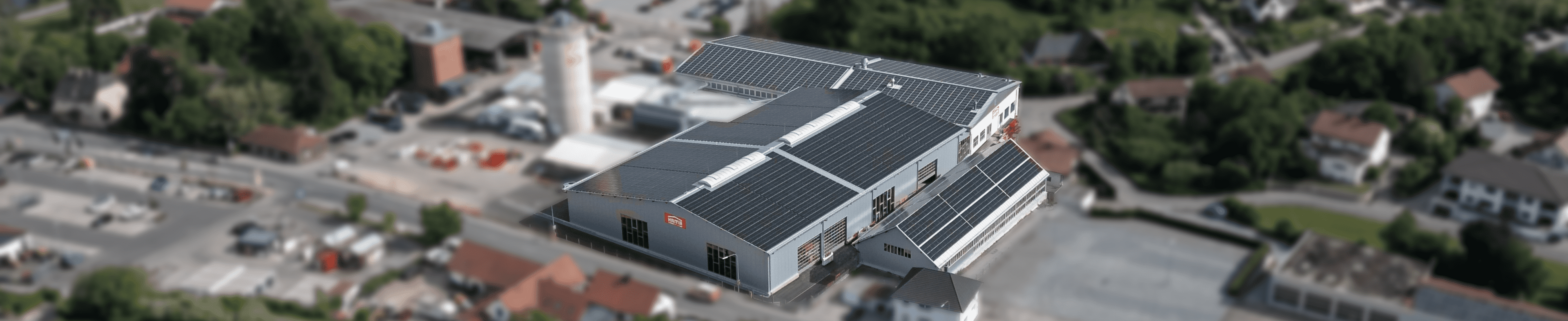 Bild der neuen Produktionshalle