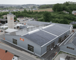 Bild der neuen Produktionshalle von HAMA in 2024